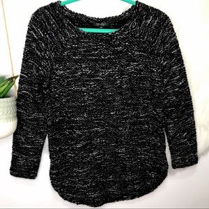 Jessica Simpson Black Crewneck Sweater Size XS